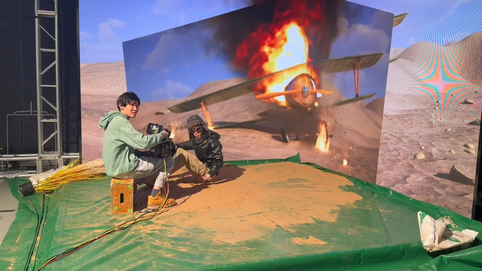 nDisplay ICVFX LED volume workflow